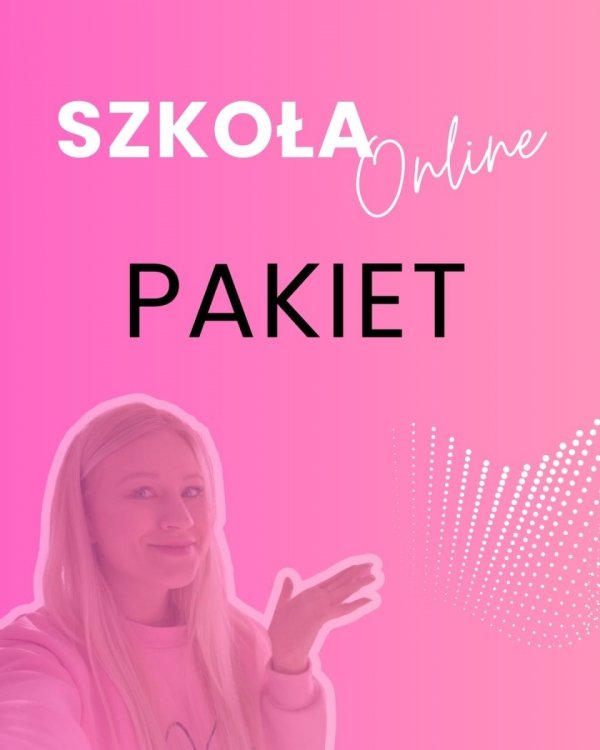 Szkola ONLINE PAKIET  2500 zł