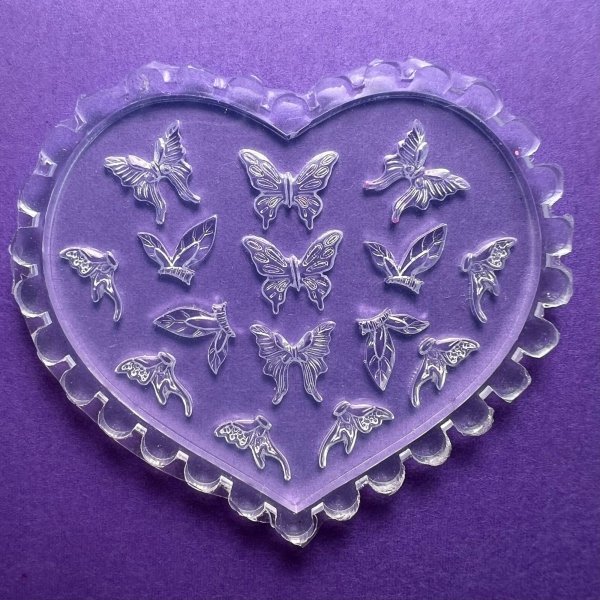 3D Silikonform – Schmetterlingsmotiv Nr. 5