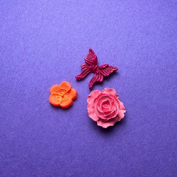 3D-Silikonform – Blattmotiv Nr. 1