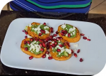 Pieczone bataty z domowym pesto