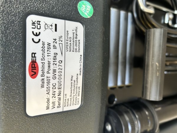 Szorowarka AS5160T VIPER 50000403 Używana