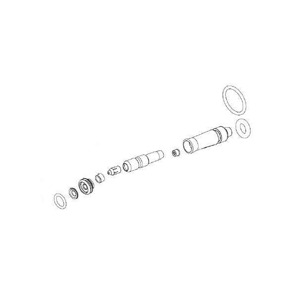 Komplet naprawczy - dysza obr. TURBO 255 bar 075