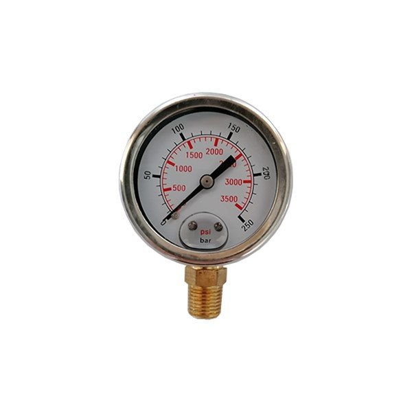 Manometr D50 0 - 250 bar 1/4&quot; M - rad