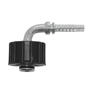 Końcówka DN6 kolanko M22 F - krótka