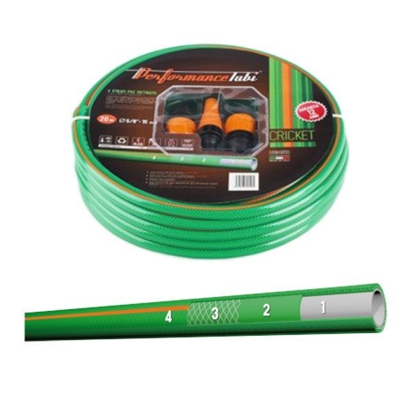 Wąż ogrodowy CRICKET 5/8&quot; - 15mm - 20m + KIT
