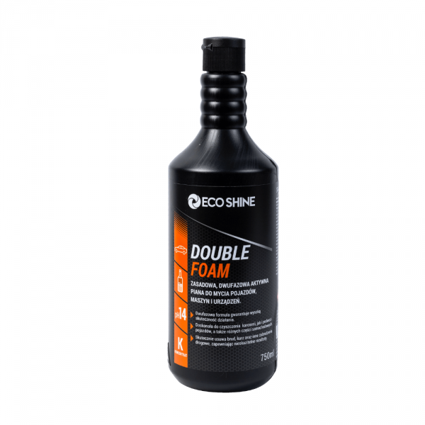 DOUBLE FOAM 0,75L Eco Shine Piana Aktywna Zasadowa Myjnia Samochodowa TIR