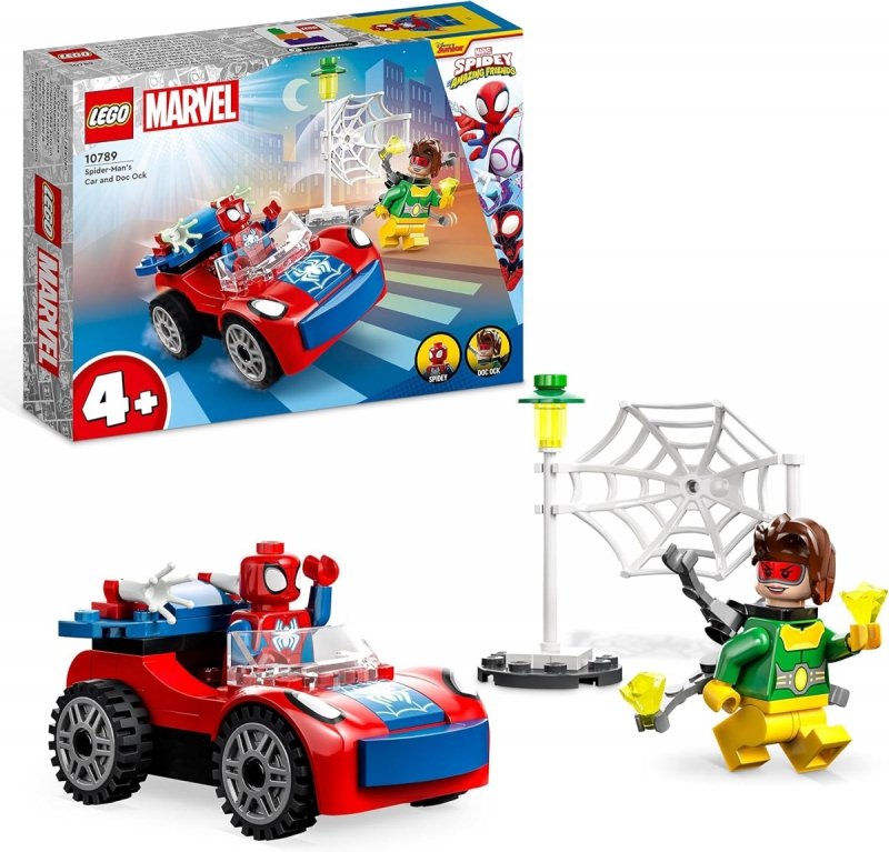  LEGO 10789 Marvel Samochód Spider-Mana i Doc Ock