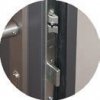 WIKĘD Drzwi Zewnętrzne EXPERT 64 mm grubości Wzór 26 Antracyt 