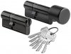 Stalprodukt Drzwi Zewnętrzne Stalowe 55 mm Standard Wzór T20R Antracyt Struktura