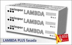 Swisspor LAMBDA PLUS fasada  λ = 0,032 paczka  