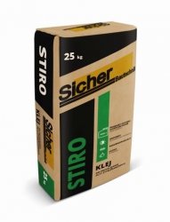 Stiro Klej do przyklejania płyt styropianowych worek 25kg