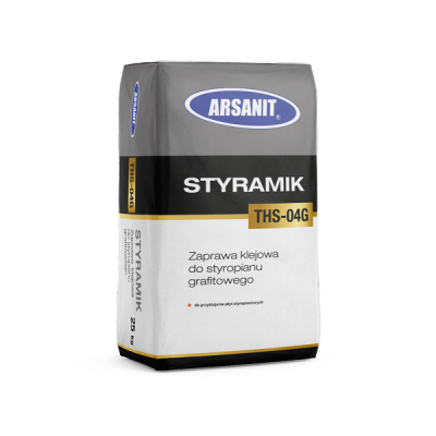 STYRAMIK THS-04G klej do styropianu grafitowego worek 25kg