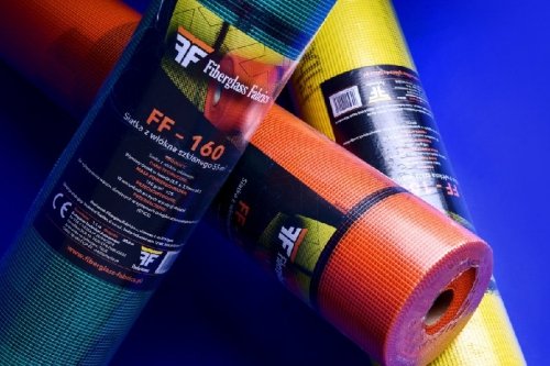 Siatka elewacyjna ECOLINE 160g 50m2 Pomarańczowa Fiberglass