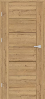 Magnolia-8  70&quot;- 80&quot;-90&quot; Drzwi wewnętrzne. Drzwi do pokoju. Drzwi do łazienki. Kolor dąb naturalny premium 