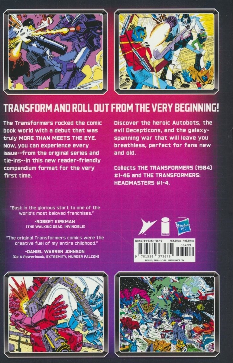 TRANSFORMERS COMPENDIUM VOL 01 TP [STANDARD] [9781534373679