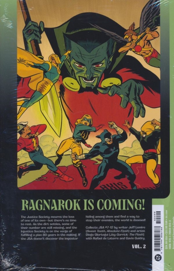 JSA VOL 02 RAGNAROK HC [9781799506133]