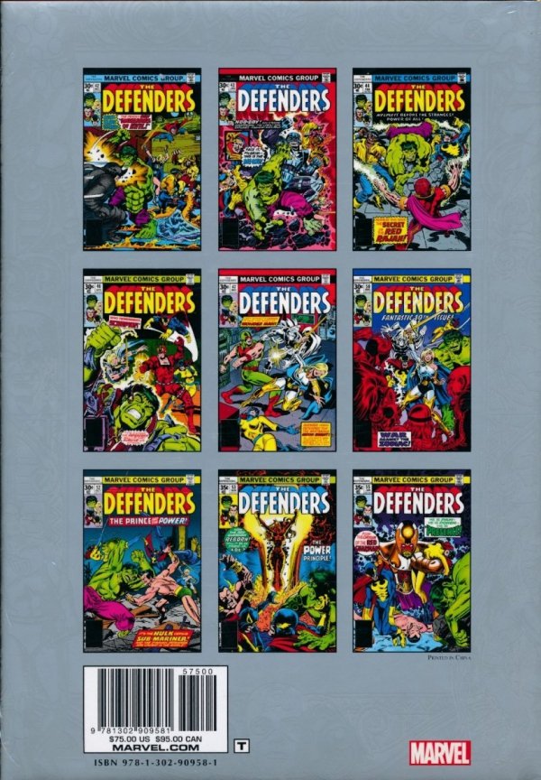 MARVEL MASTERWORKS THE DEFENDERS VOL 06 HC [STANDARD] [9781302909581] **promocja TOMY**
