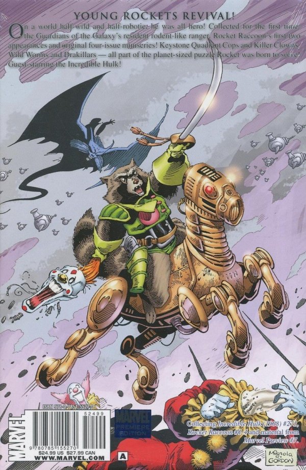 ROCKET RACCOON GUARDIAN OF THE KEYSTONE QUADRANT HC [STANDARD] [9780785155270]