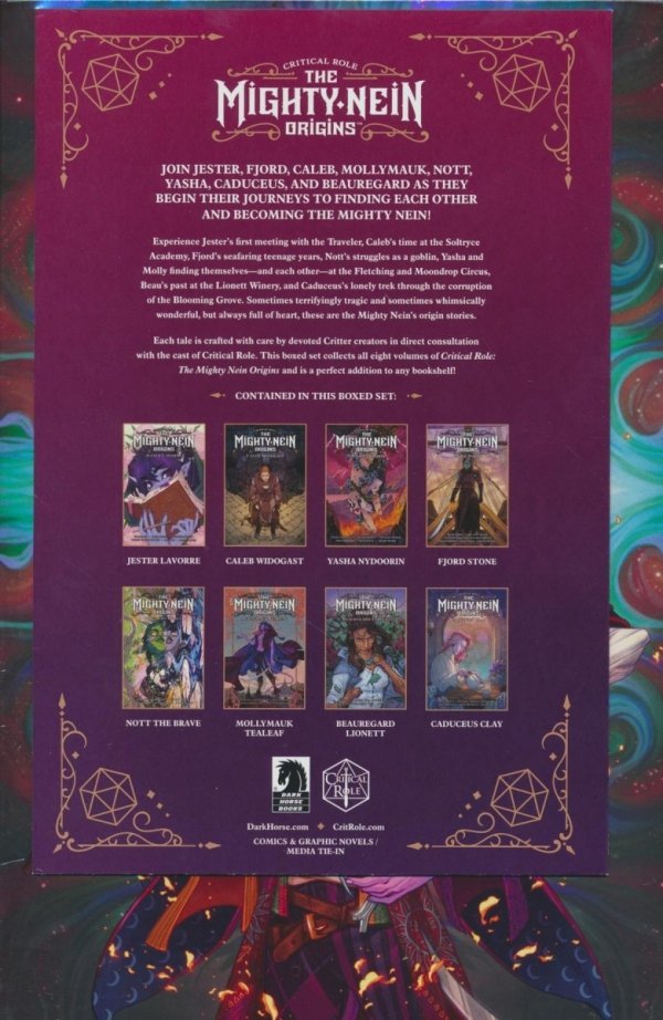CRITICAL ROLE THE MIGHTY NEIN ORIGINS BOXED SET HC [9781506753027]
