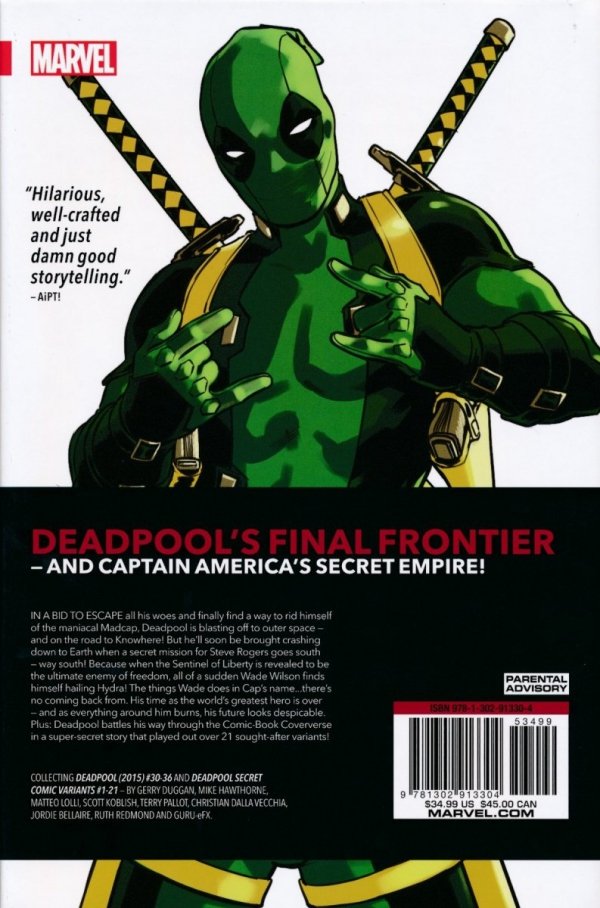 DEADPOOL WORLDS GREATEST VOL 05 HC [9781302913304]