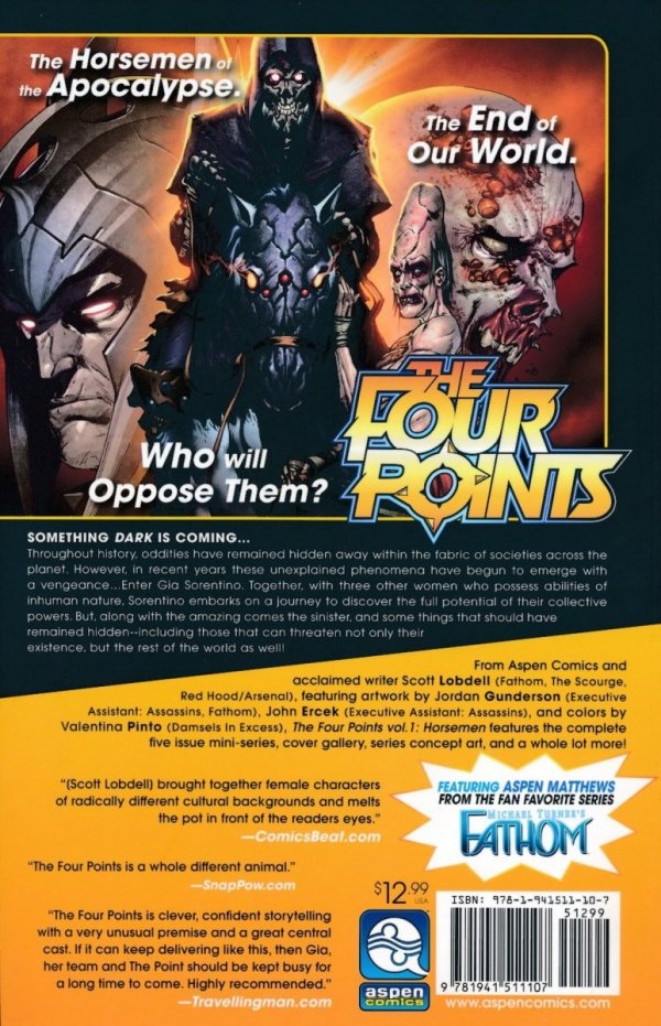 FOUR POINTS VOL 01 HORSEMEN TP [9781941511107]