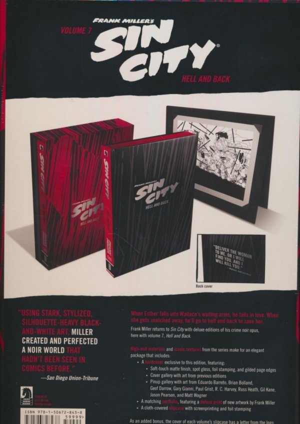SIN CITY DELUXE EDITION VOL 07 HELL AND BACK HC [9781506728438] **promocja STOCK SALE**
