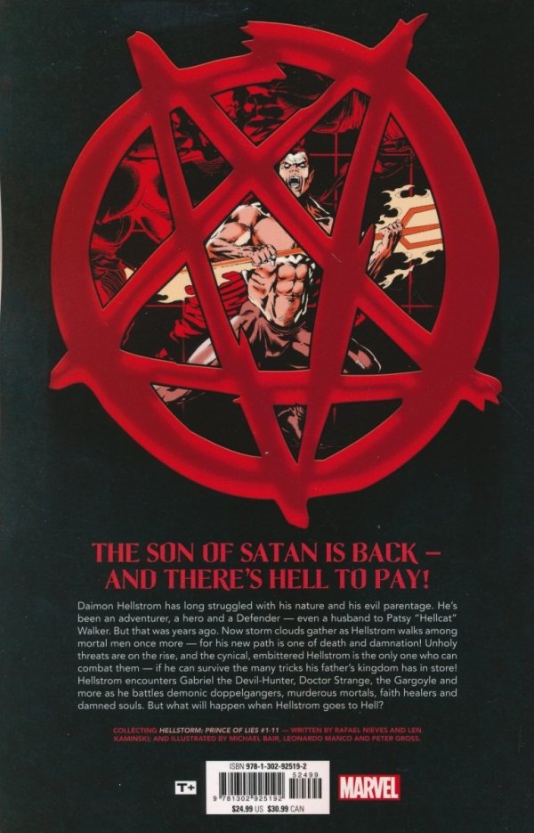 HELLSTROM PRINCE OF LIES TP [9781302925192]