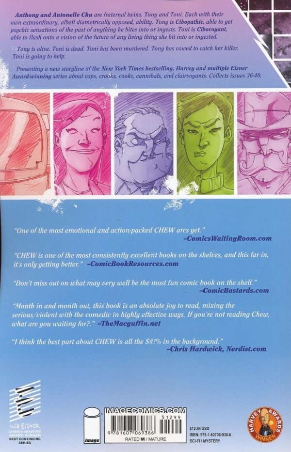 CHEW VOL 08 TP [9781607069386]