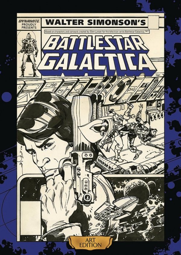 WALTER SIMONSONS BATTLESTAR GALACTICA ART EDITION HC [9781524100124] **promocja TOMY**