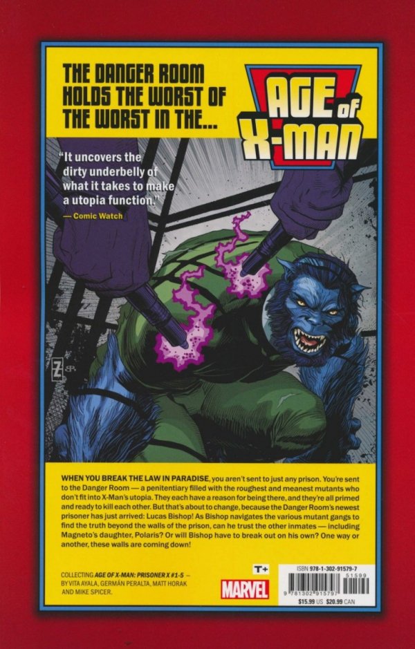 AGE OF X-MAN PRISONER X TP [9781302915797] **promocja TOMY**
