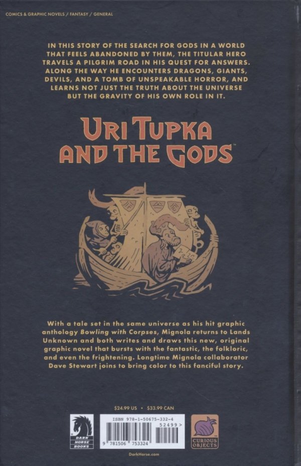URI TUPKA AND THE GODS ANOTHER STORY FROM LANDS UNKNOWN HC [9781506753324]
