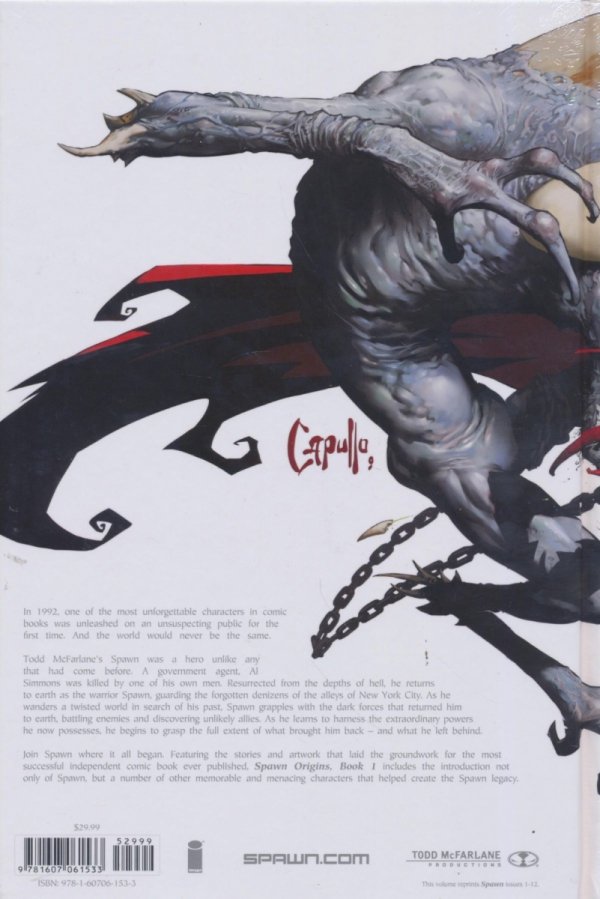 SPAWN ORIGINS COLLECTION DELUXE EDITION VOL 01 HC [9781607061533]