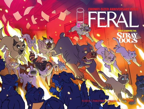 FERAL #25 CVR A TONY FLEECS AND TRISH FORSTNER WRAPAROUND [70985303949502511]