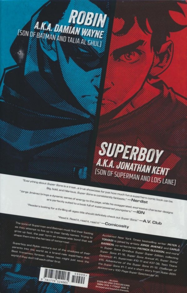 SUPER SONS OMNIBUS SUPER DUPER EDITION HC [9781779524065]