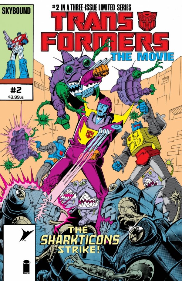 TRANSFORMERS THE MOVIE 40TH ANNIVERSARY EDITION #2 CVR B DON PERLIN AND IAN AKIN AND BRIAN GARVEY VAR [70985304715500221]