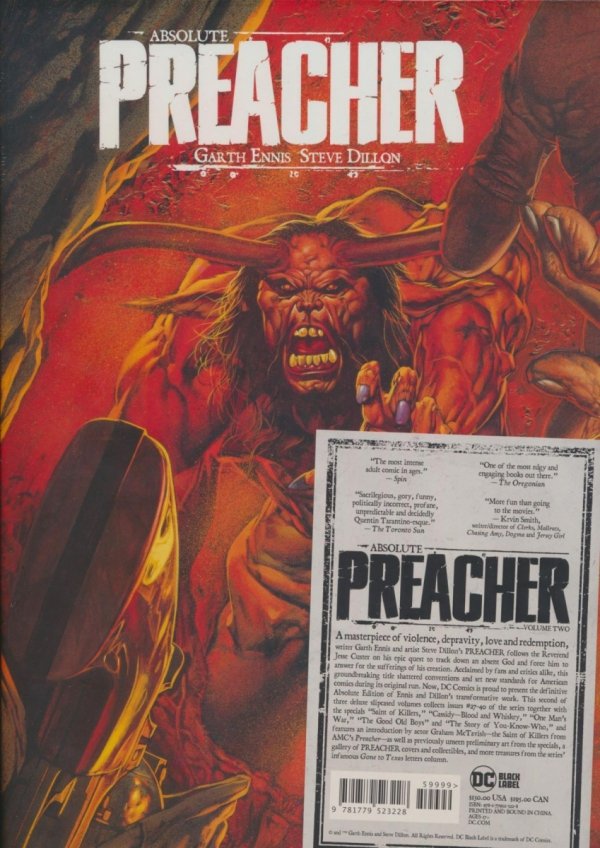 ABSOLUTE PREACHER VOL 02 HC [9781779523228] **promocja TOMY**