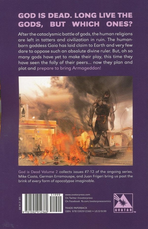 GOD IS DEAD VOL 02 TP [9781592912360] **promocja TOMY**