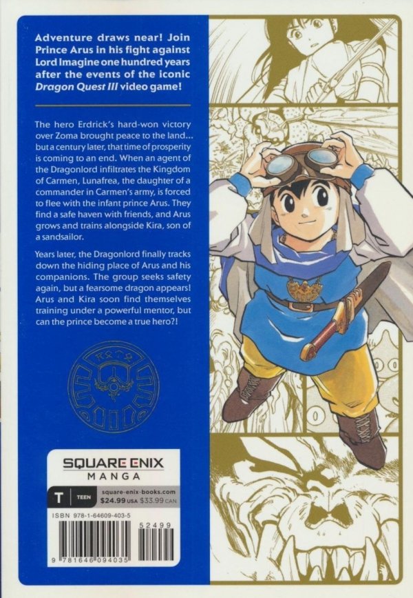 DRAGON QUEST THE MARK OF ERDRICK VOL 01 TP [9781646094035]