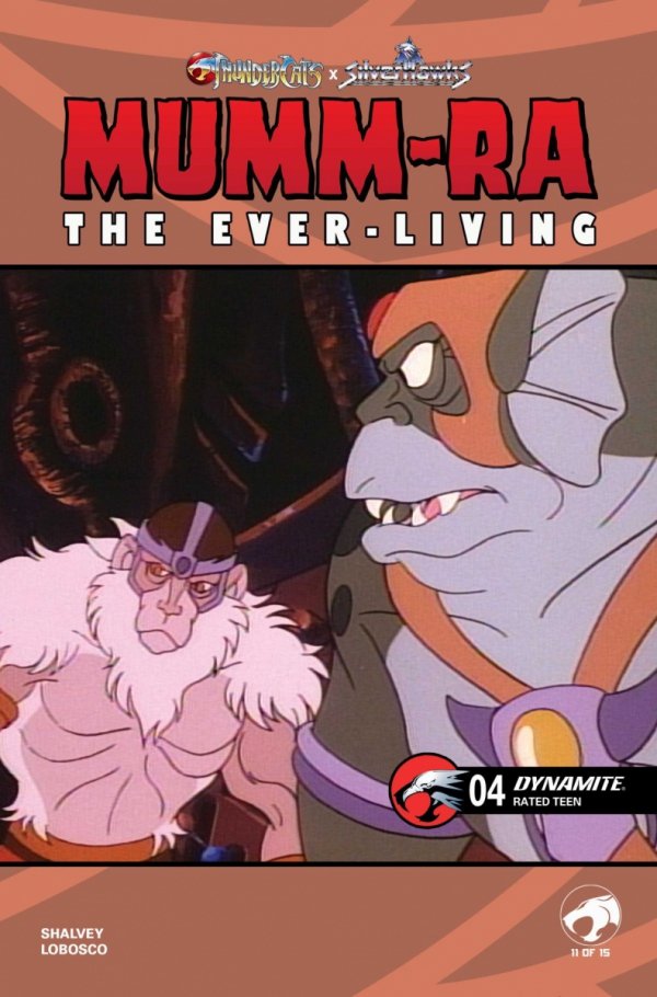 MUMM-RA THE EVER LIVING #4 CVR E ANIMATION ART VAR [72513036403604051]