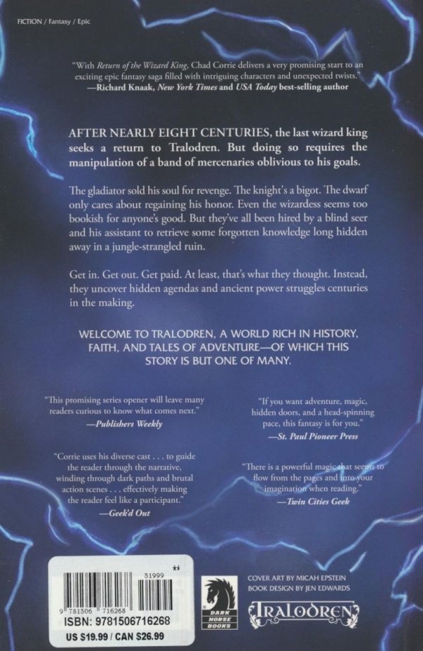 RETURN OF THE WIZARD KING VOL 01 PROSE NOVEL TP [9781506716268]