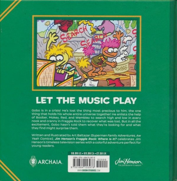 JIM HENSONS FRAGGLE ROCK WHERE IS IT HC [9781684153978]