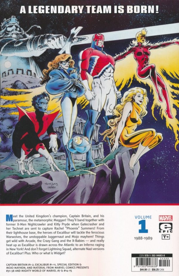 EXCALIBUR EPIC COLLECTION THE SWORD IS DRAWN TP [9781302946838]
