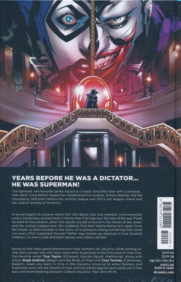 INJUSTICE GODS AMONG US YEAR 0 THE COMPLETE COLLECTION HC [9781779511294]