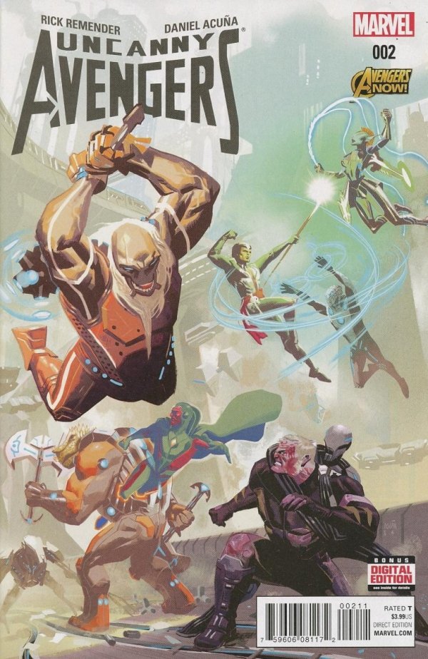 UNCANNY AVENGERS [08117] #02 CVR A [75960608117200211] **promocja ZESZYTY**