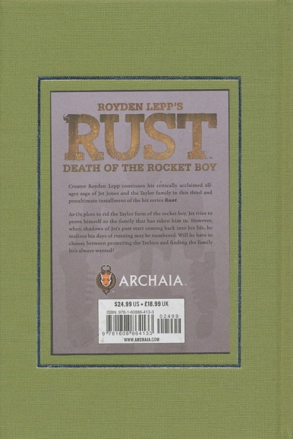 RUST VOL 03 DEATH OF THE ROCKET BOY HC [9781608864133]