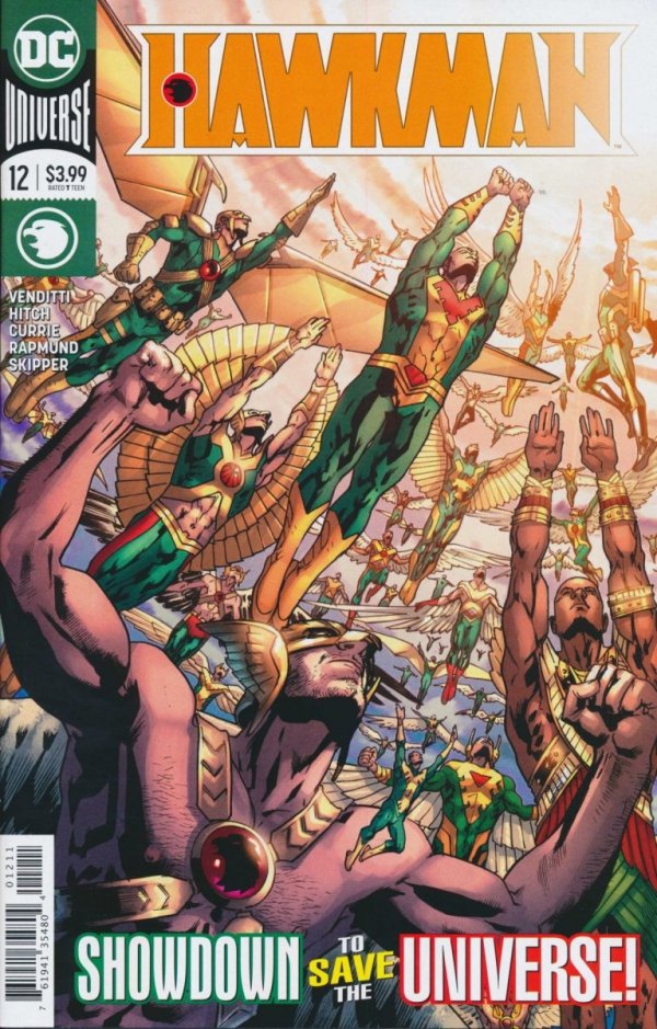 HAWKMAN [35480] #12 CVR A [76194135480401211] **promocja ZESZYTY**