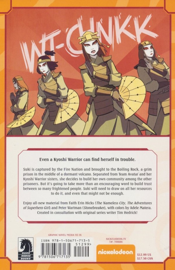 AVATAR THE LAST AIRBENDER SUKI ALONE TP [9781506717135]