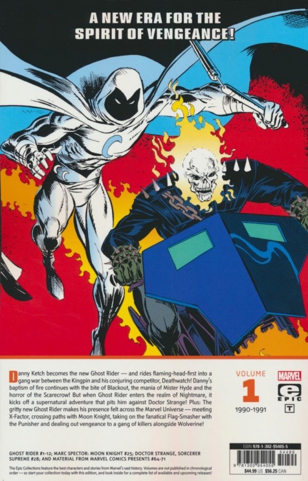 GHOST RIDER EPIC COLLECTION VENGEANCE REBORN TP [9781302954055]