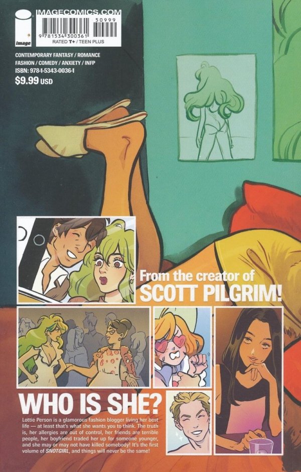SNOTGIRL VOL 01 GREEN HAIR DONT CARE TP [9781534300361]