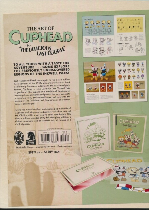 ART OF CUPHEAD THE DELICIOUS LAST COURSE DELUXE EDITION HC [9781506747385]